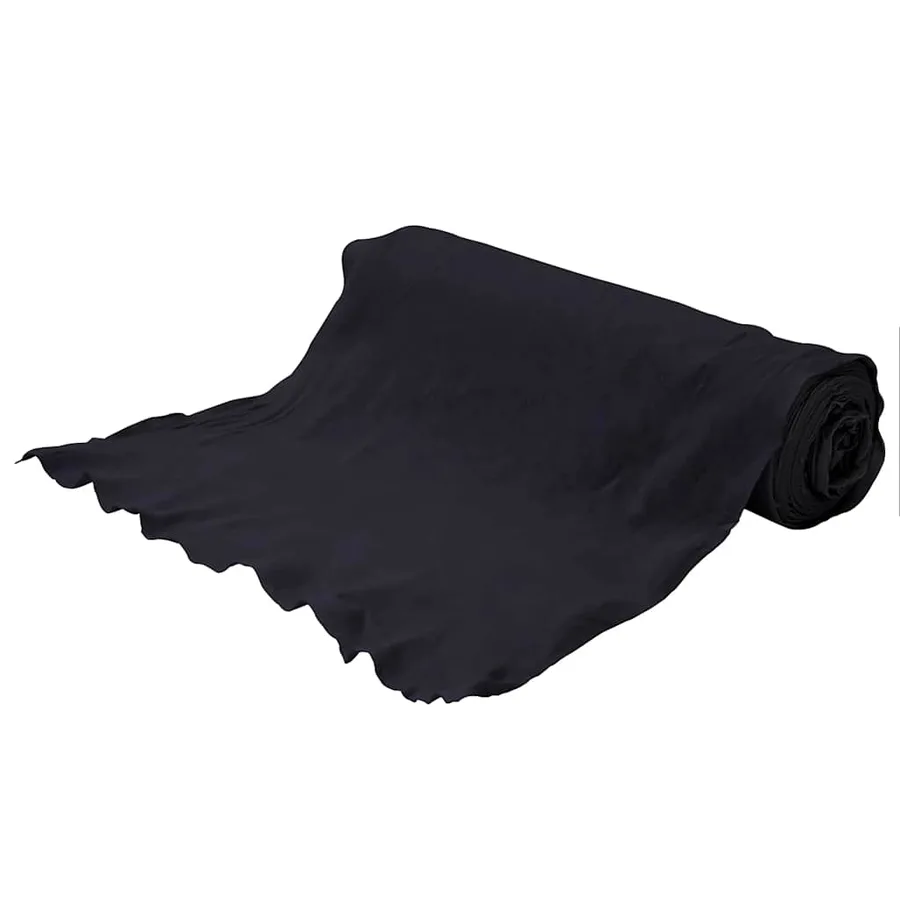 Membrane géotextile noir 1 x 10 m fibre de polyester - 7