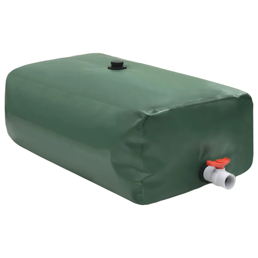 Réservoir d'eau avec robinet pliable 1000 L PVC