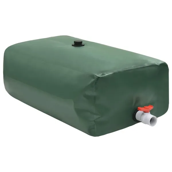Réservoir d'eau avec robinet pliable 1000 L PVC