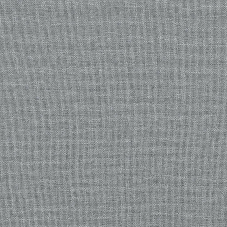 Chaise longue avec coussins gris clair tissu - 8