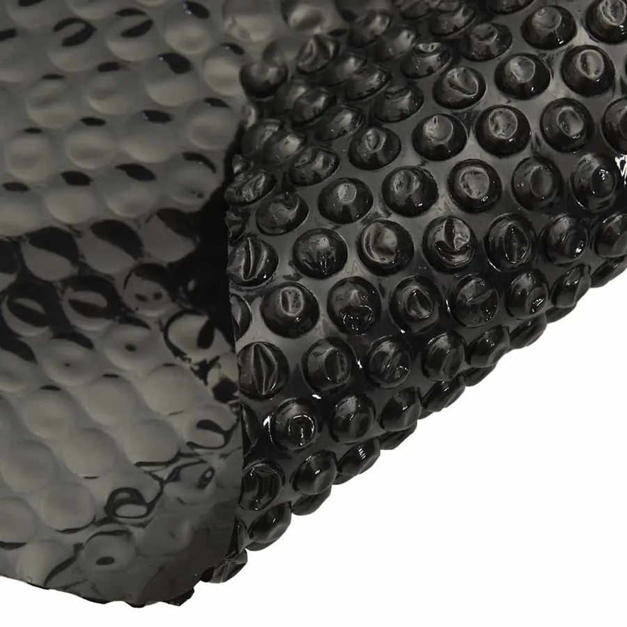 Couverture de piscine Noir 488 cm PE - 4