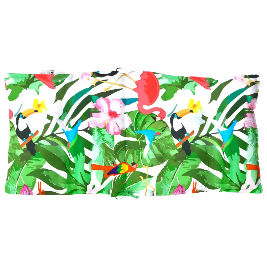 Coussins de chaise à dossier bas lot de 2 multicolore - 6