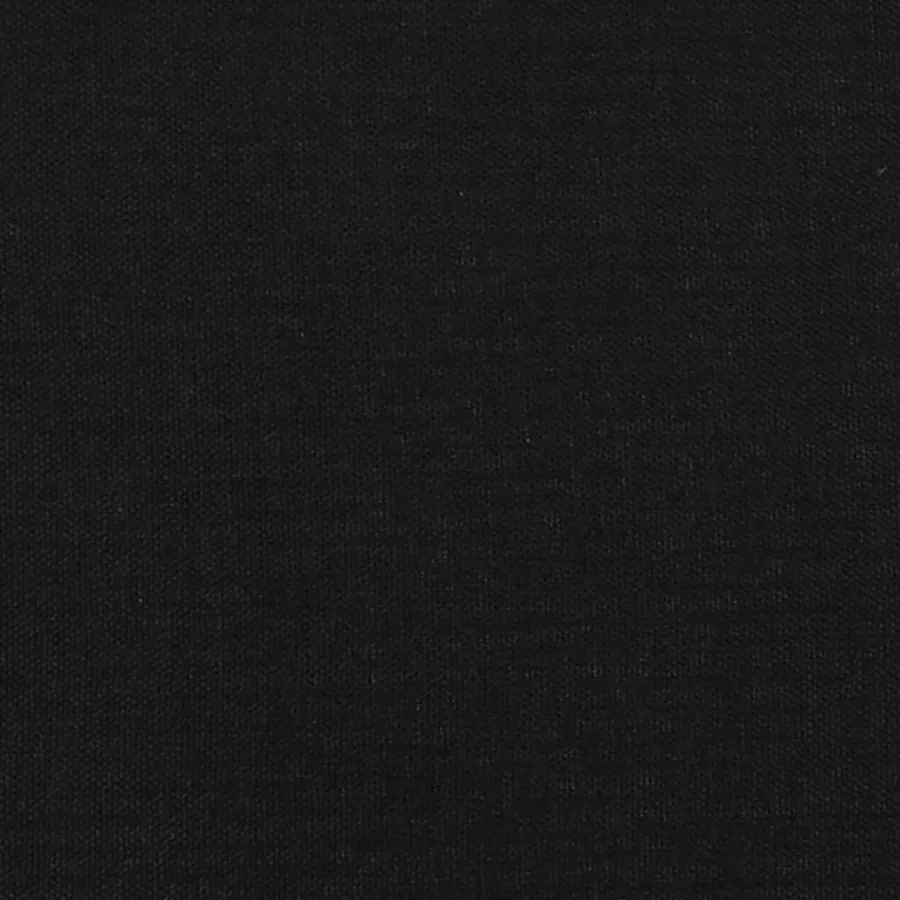 Cadre de lit à lattes noir 140x200 cm tissu - 8