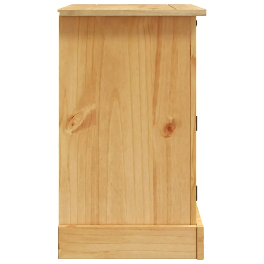 Table de chevet Gamme Corona pin mexicain 53x39x66 cm - 6