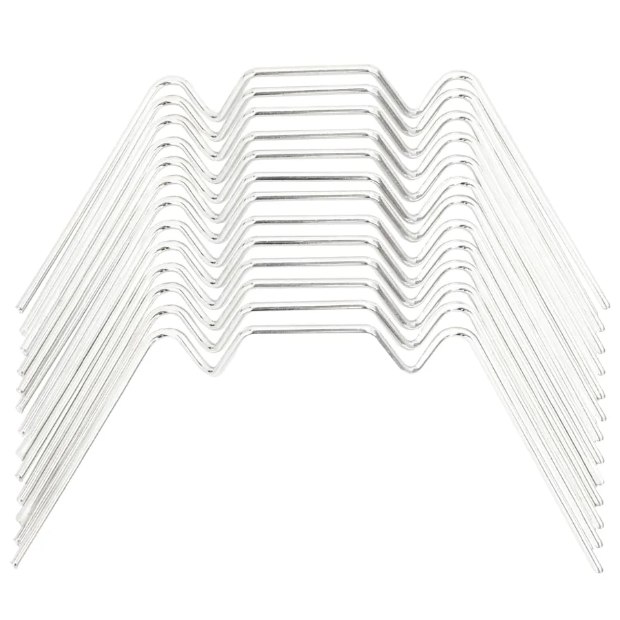 Clips pour serre 100 pcs type W acier galvanisé - 5