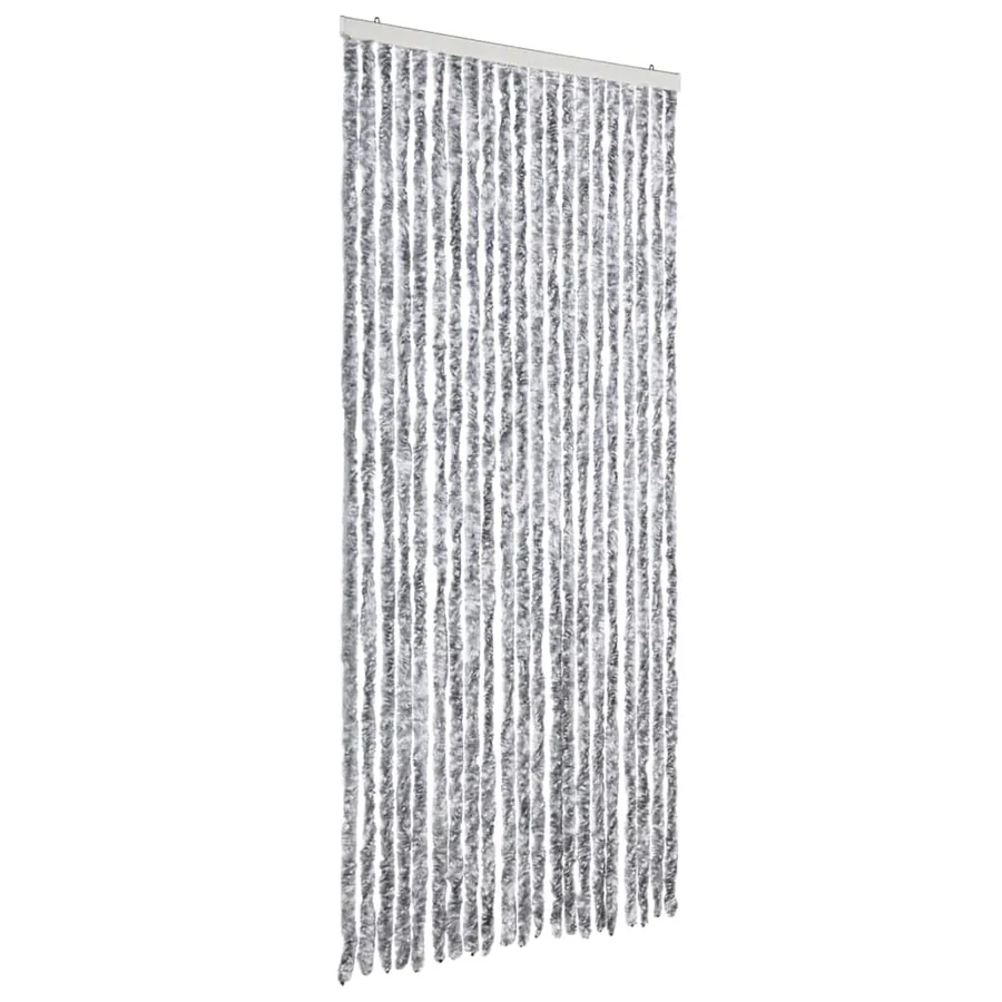 Moustiquaire Blanc et gris 90x220 cm Chenille - 2