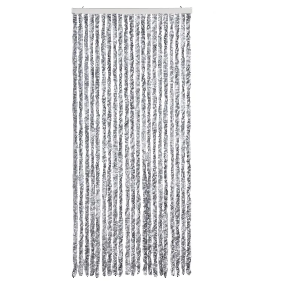Moustiquaire Blanc et gris 90x220 cm Chenille - 3