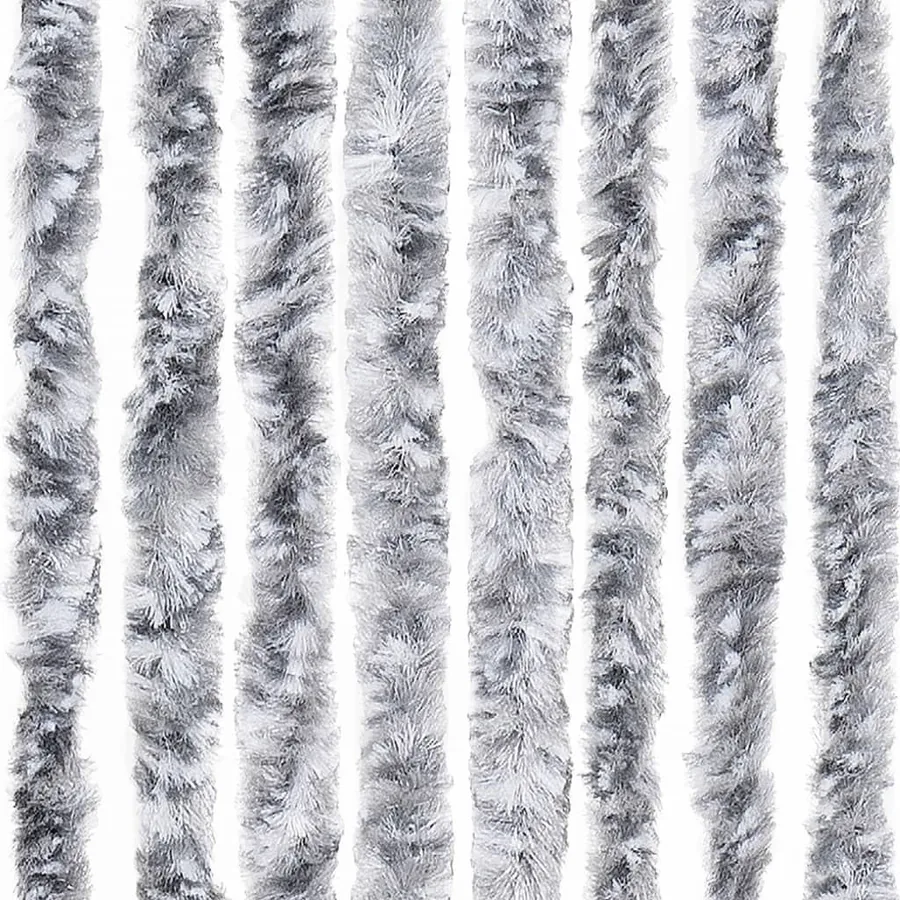 Moustiquaire Blanc et gris 90x220 cm Chenille - 6