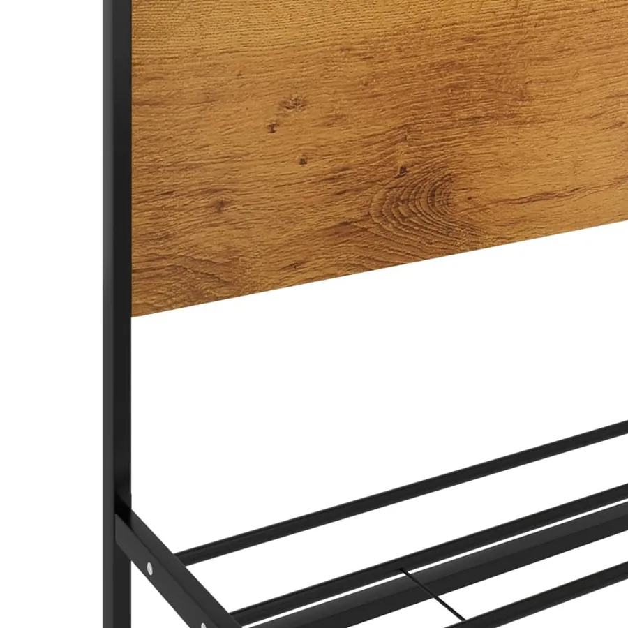 Cadre de lit sans matelas métal 90x200 cm - 5
