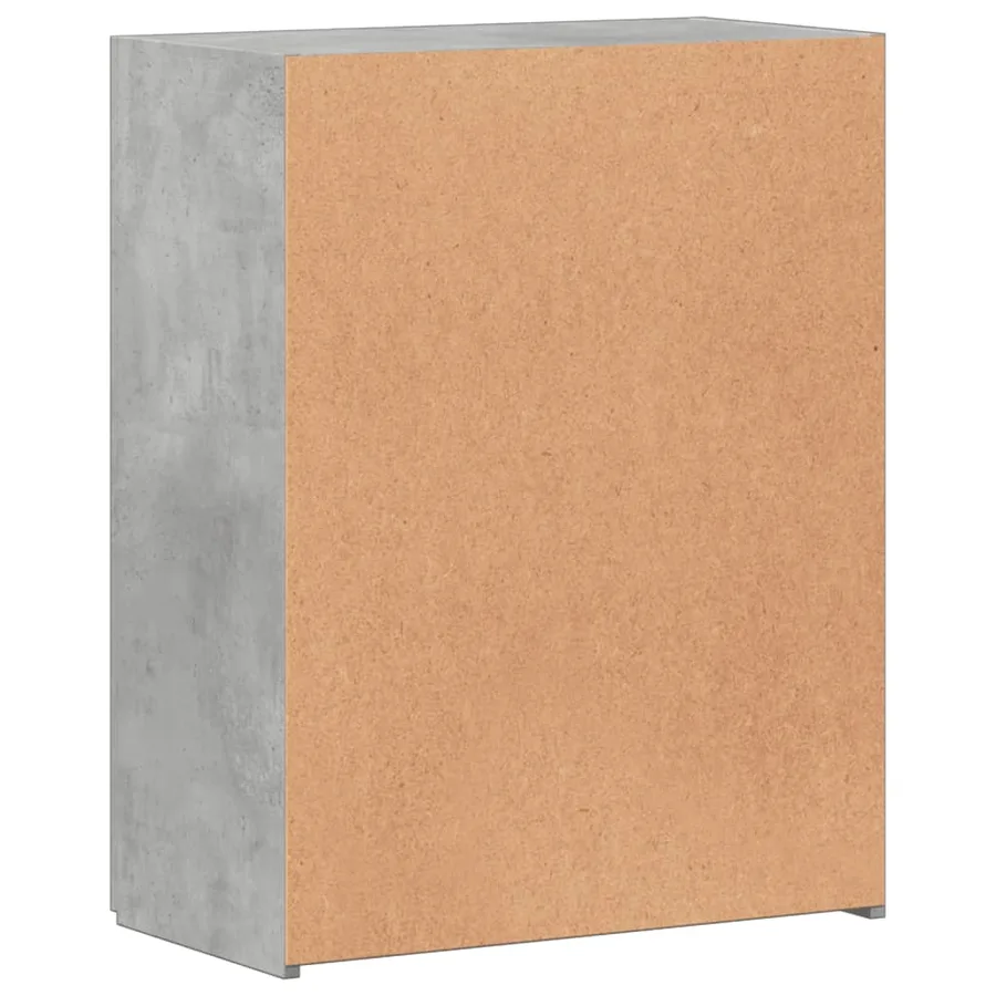 Armoire de classement gris béton bois d'ingénierie - 6