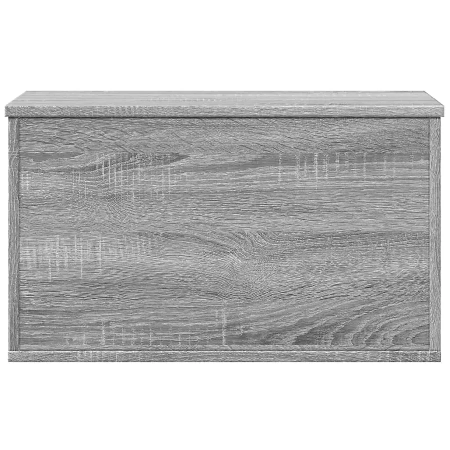 Boîte de rangement sonoma gris 60x35x35 cm bois d'ingénierie - 4