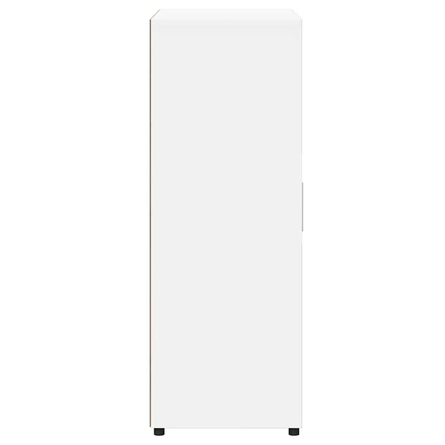 Buffets 2 pcs blanc 60x31x84 cm bois d'ingénierie - 7