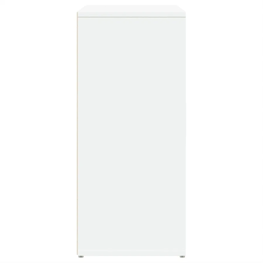 Buffets 2 pcs blanc 60x31x70 cm bois d'ingénierie - 6