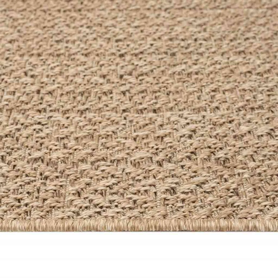 Tapis ZIZUR 80x200 cm aspect de jute intérieur et extérieur - 7
