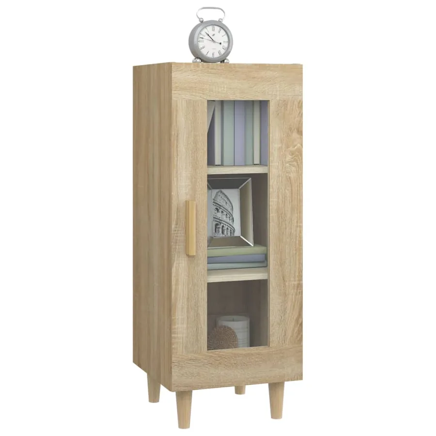 Buffet Chêne sonoma 34,5x34x90 cm Bois d'ingénierie - 4