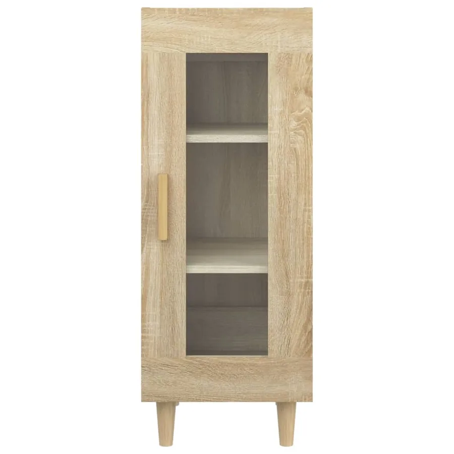 Buffet Chêne sonoma 34,5x34x90 cm Bois d'ingénierie - 6