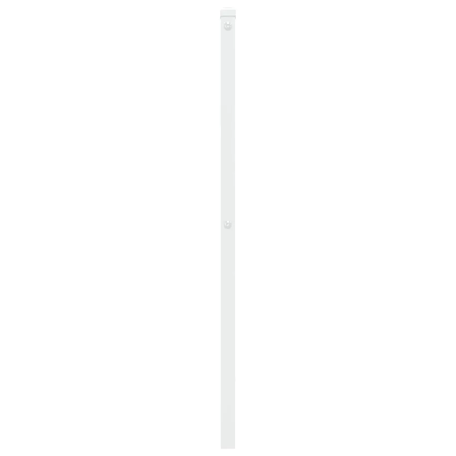 Tête de lit de remplacement métal blanc 100 cm - 5