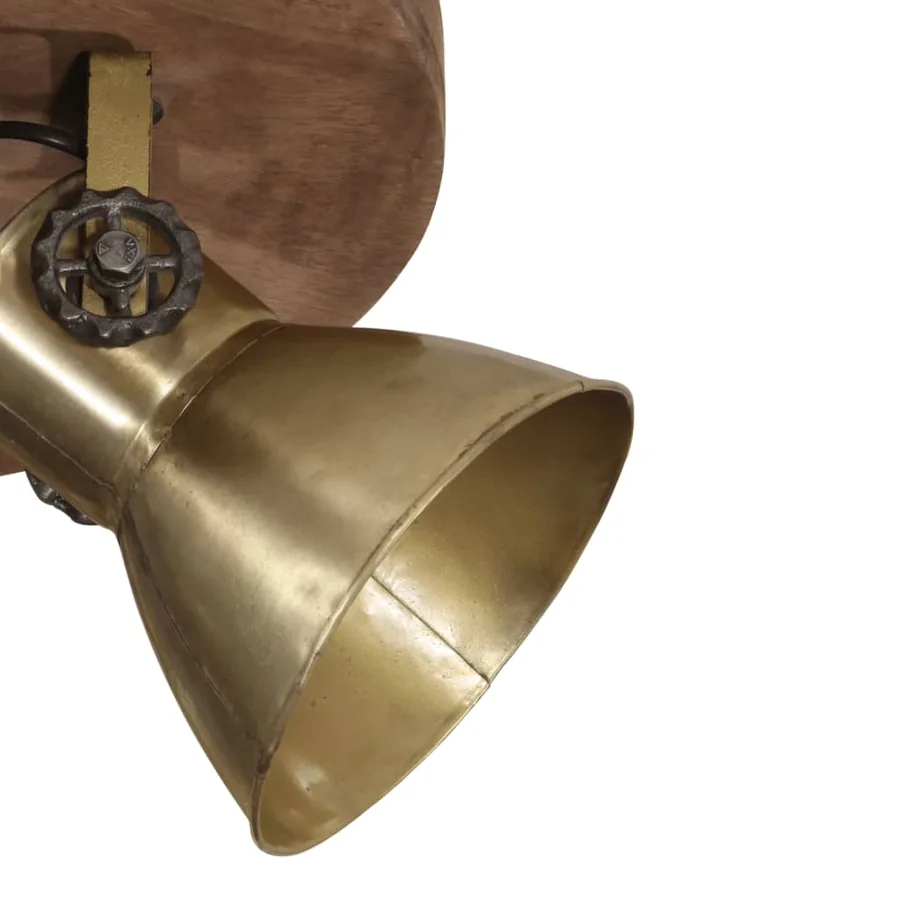 Plafonnier 25 W laiton antique 50x50x25 cm E27 - 4
