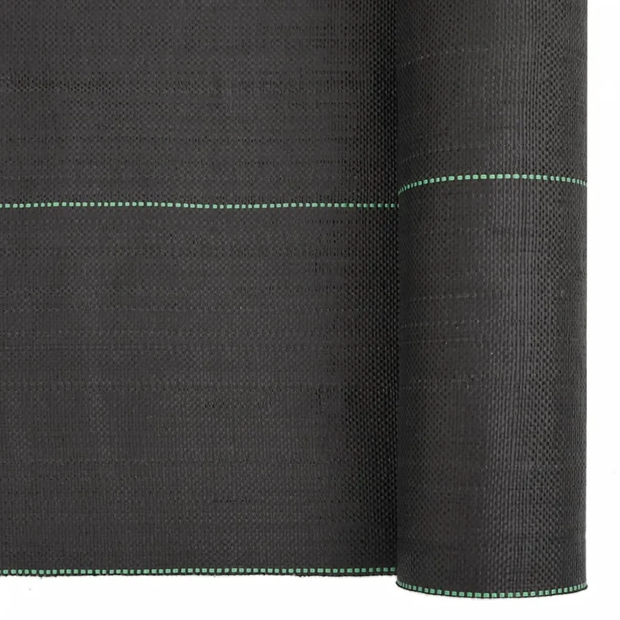 Membrane anti-mauvaises herbes noir 1x10 m PP - 6