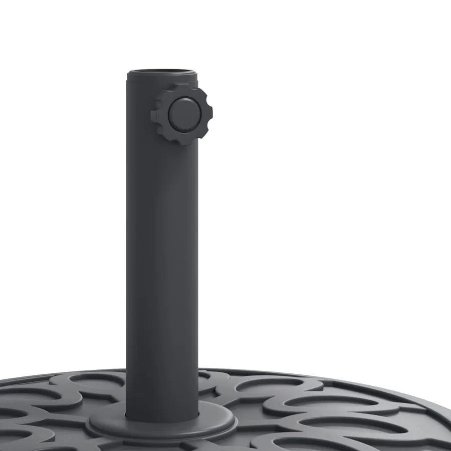 Base de parasol pour mâts Ø38 / 48 mm 12 kg rond - 7