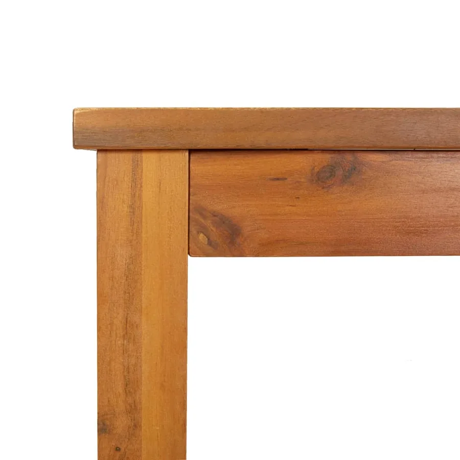 Table à manger de jardin 200x90x74 cm bois d'acacia solide - 6