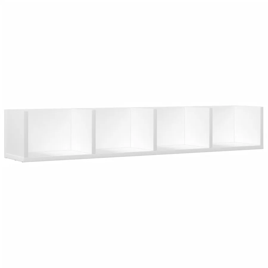 Armoires murales 2 pcs blanc 99x18x16,5 cm bois d'ingénierie - 6