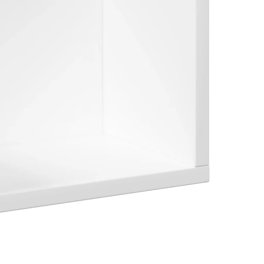 Armoires murales 2 pcs blanc 99x18x16,5 cm bois d'ingénierie - 9