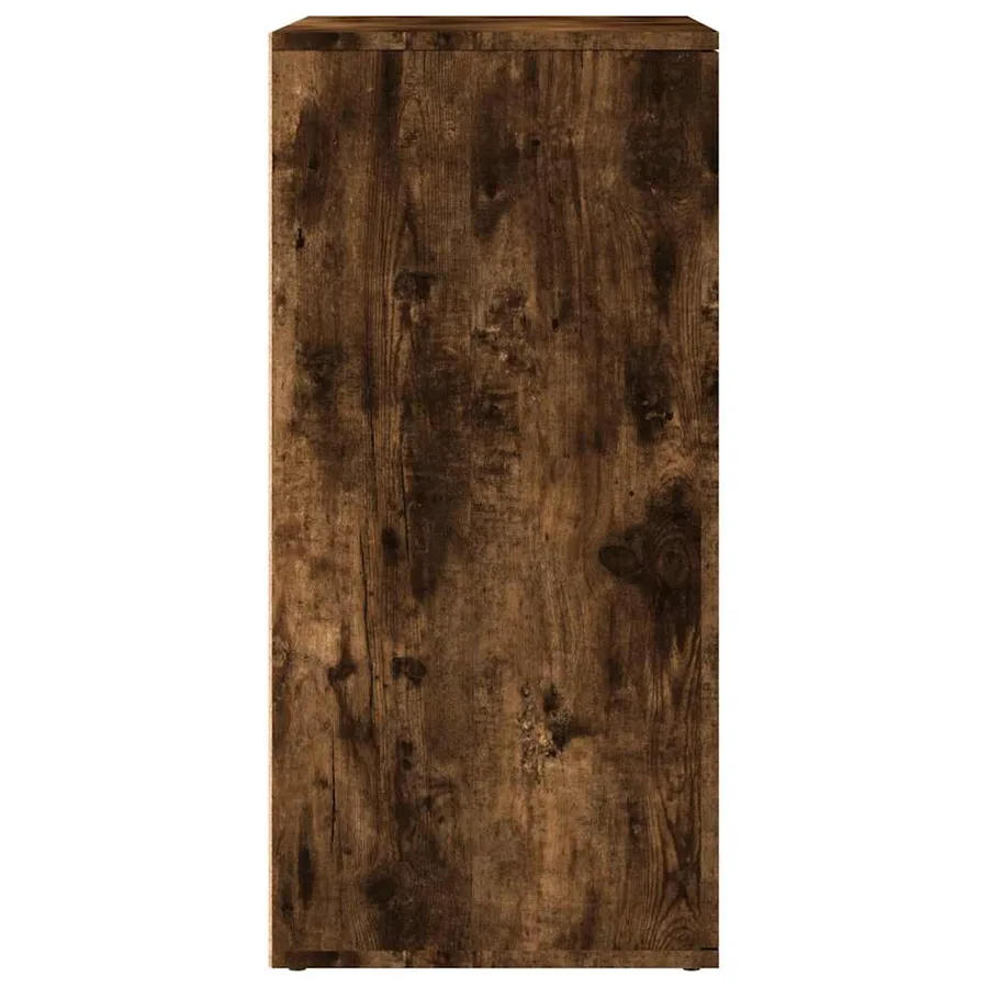 Buffet chêne fumé 79x38x80 cm bois d'ingénierie - 7