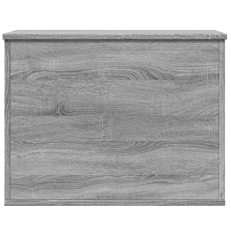 Boîte de rangement sonoma gris 60x42x46 cm bois d'ingénierie - 4
