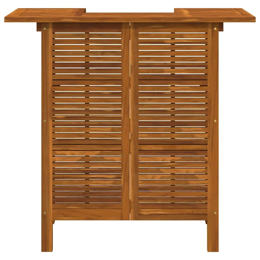 Table de bar 110 x 50 x 105 cm Bois d'acacia massif - 4