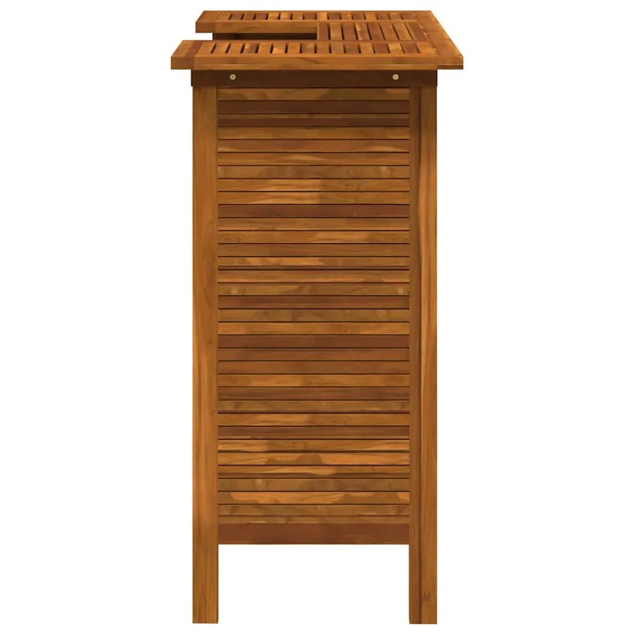 Table de bar 110 x 50 x 105 cm Bois d'acacia massif - 5