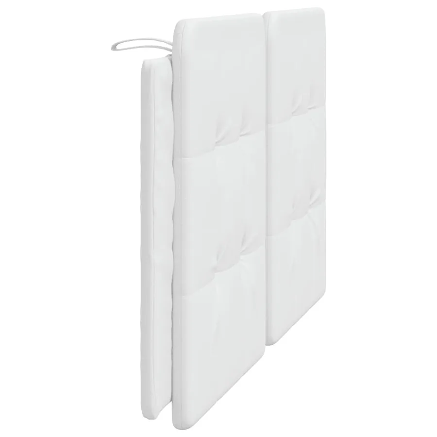 Coussin de tête de lit Zadar blanc 160 cm similicuir - 5