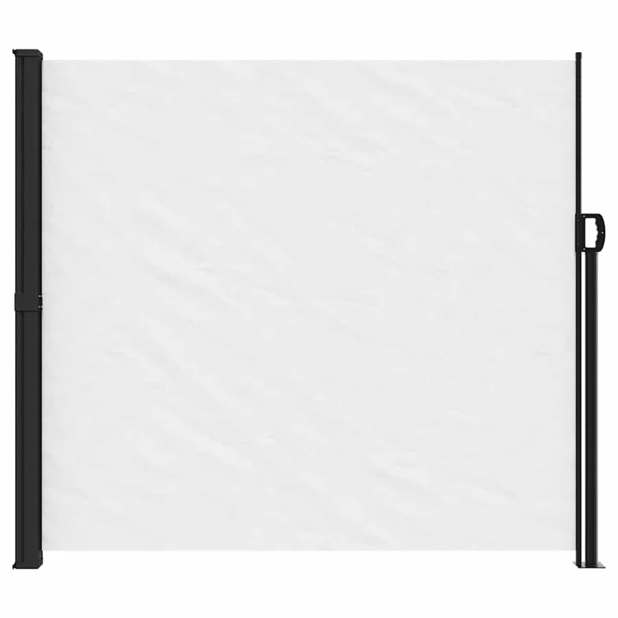 Auvent latéral rétractable blanc 180x500 cm - 3