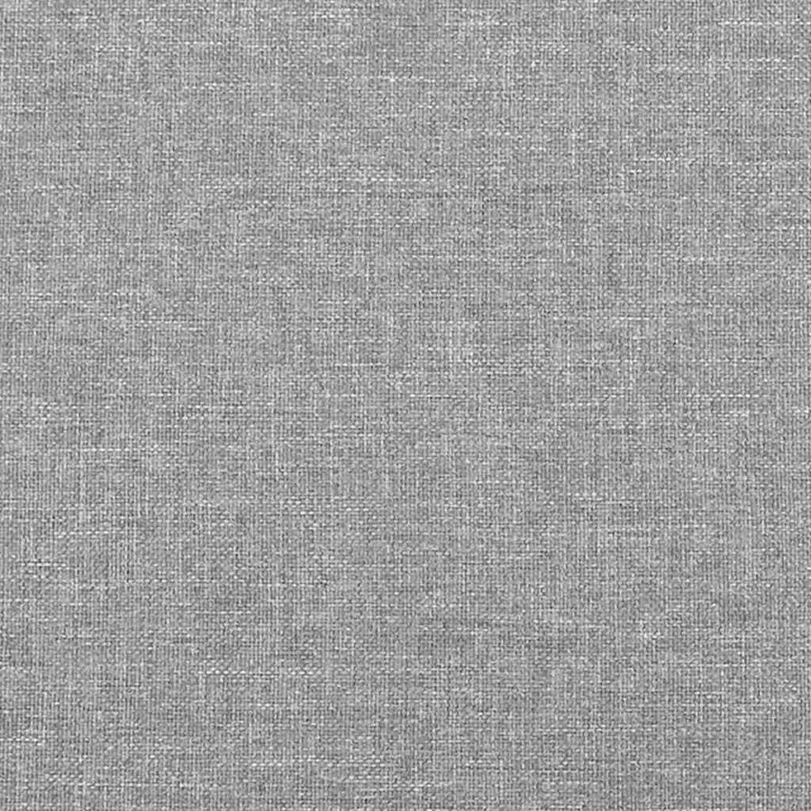 Cadre de lit sans matelas gris clair 80x200 cm tissu - 8