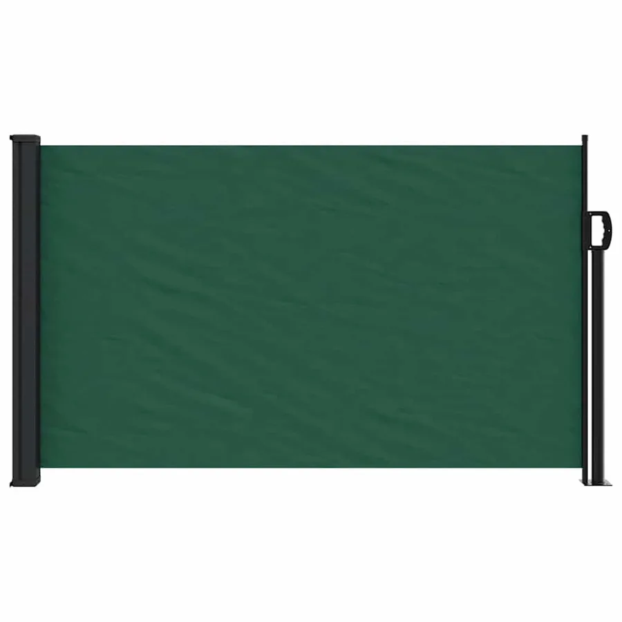 Auvent latéral rétractable vert foncé 117x300 cm - 3