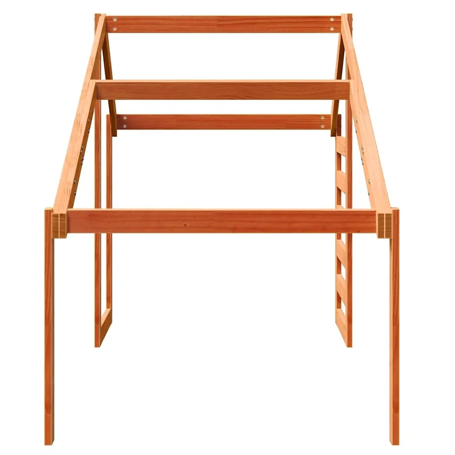 Toit de lit pour enfants 188x82x113 cm bois de pin massif - 5