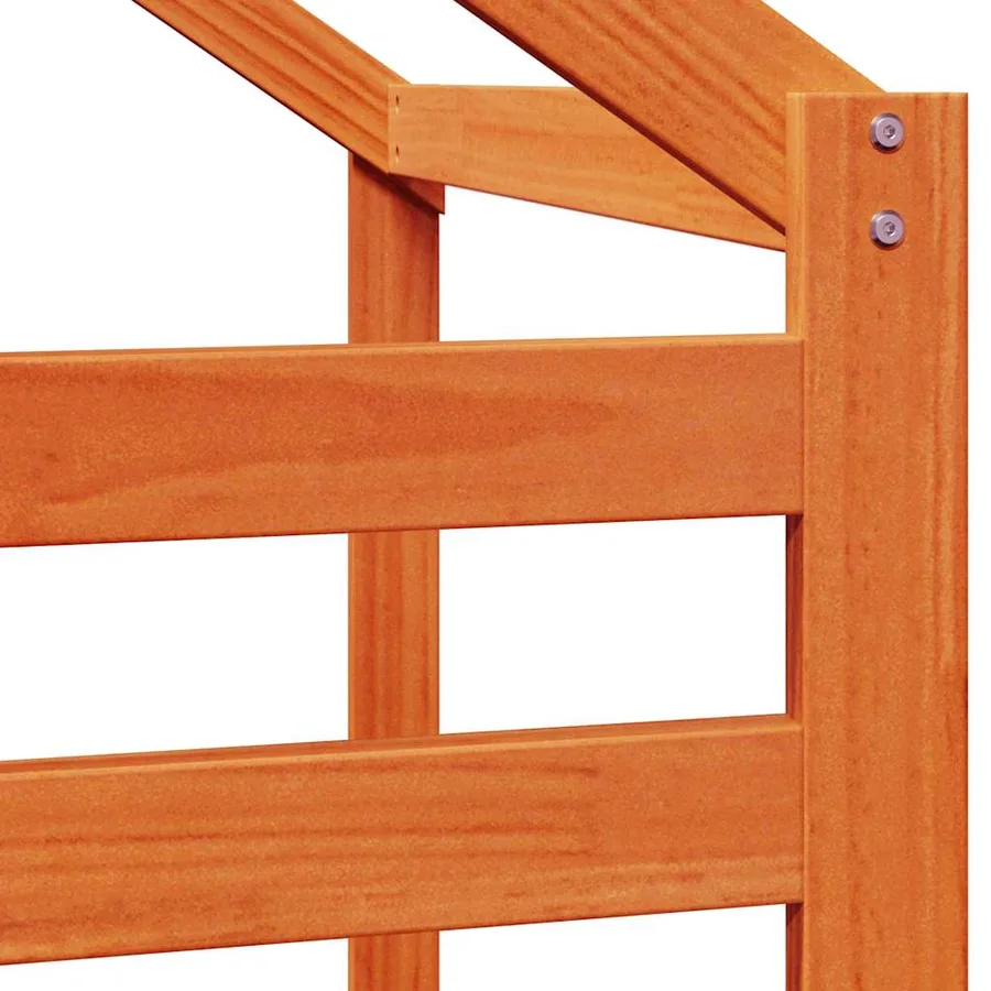 Toit de lit pour enfants 188x82x113 cm bois de pin massif - 7