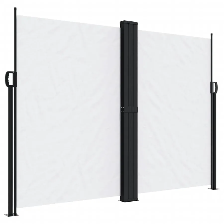Auvent latéral rétractable blanc 180x600 cm - 2