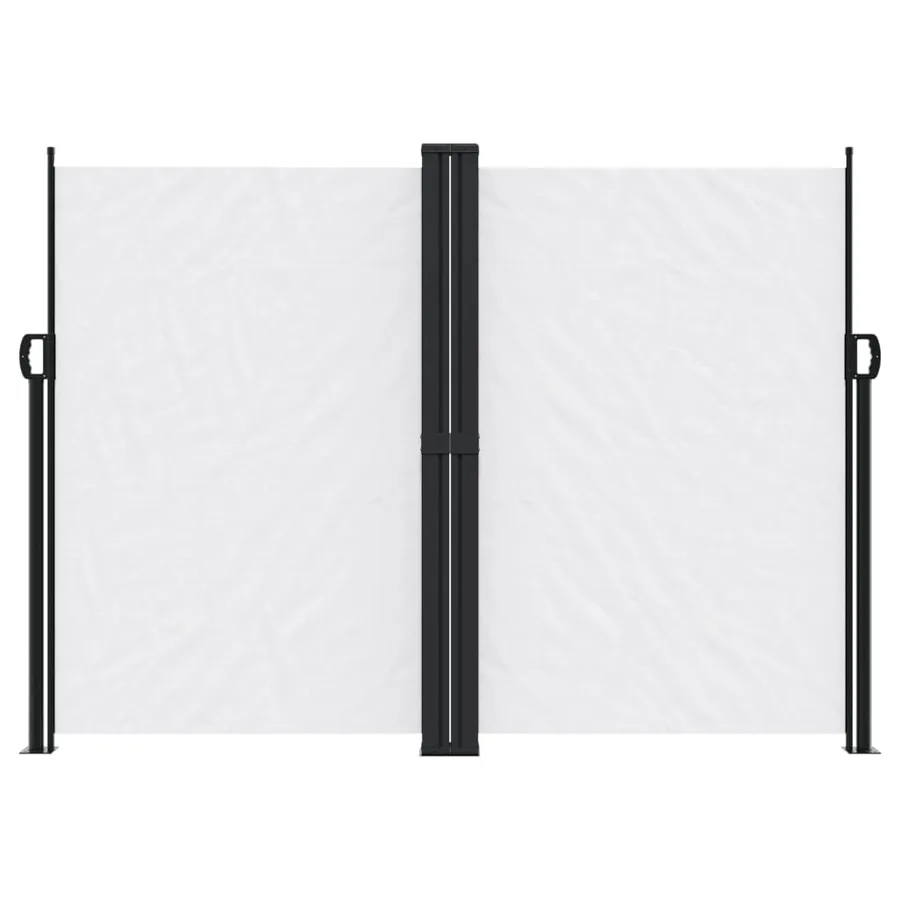 Auvent latéral rétractable blanc 180x600 cm - 3