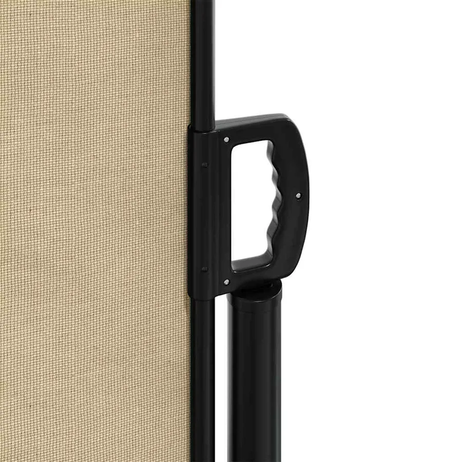Auvent latéral rétractable beige 120x1200 cm - 8