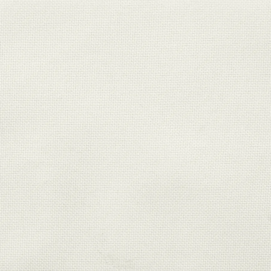 Coussins de chaise à dossier bas lot de 2 crème mélangé tissu - 8