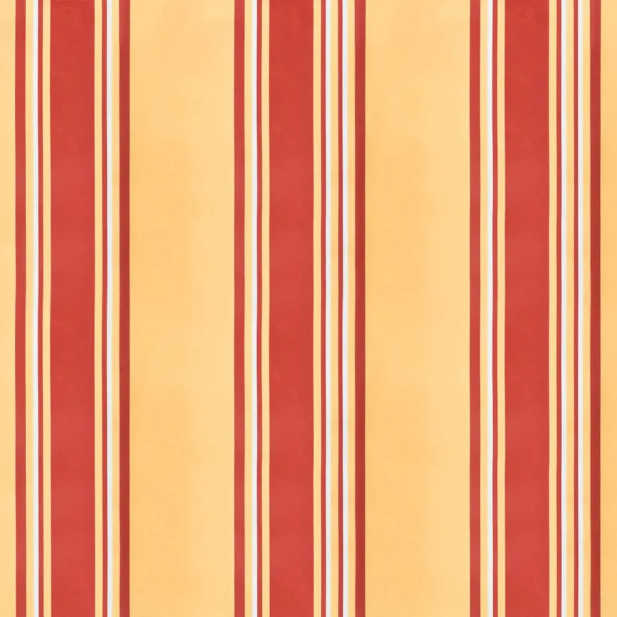 Tissu de remplacement de cantonnière d’auvent jaune orange 4,5m - 5
