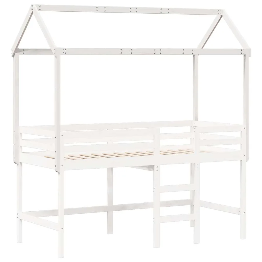 Toit de lit pour enfants 217x85,5x154 cm bois de pin massif - 3