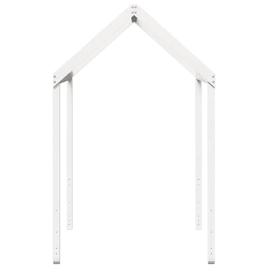 Toit de lit pour enfants 217x85,5x154 cm bois de pin massif - 5