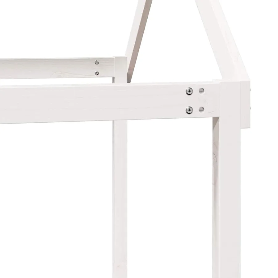 Toit de lit pour enfants 217x85,5x154 cm bois de pin massif - 7