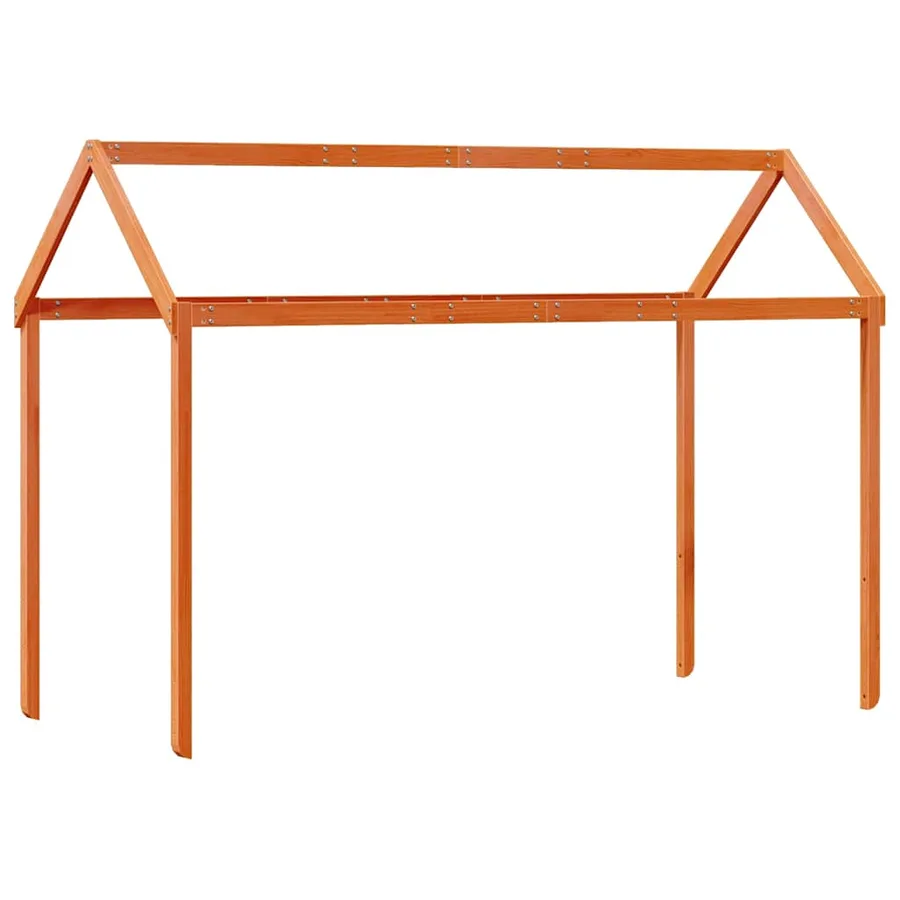 Toit de lit pour enfants 207x80,5x151,5 cm bois de pin massif - 2