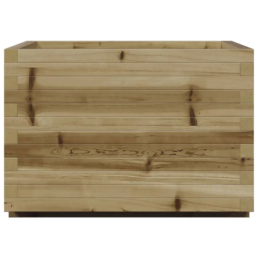 Jardinière 70x70x49,5 cm bois de pin imprégné - 6