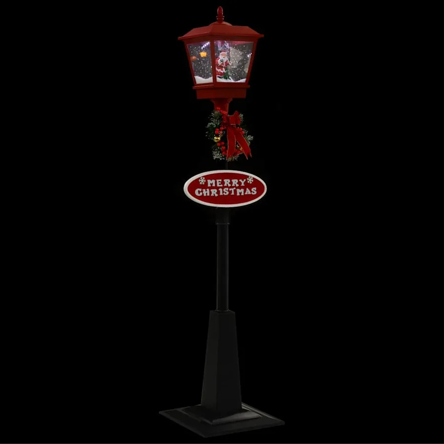 Lampadaire de Noël avec Père Noël 180 cm LED - 4
