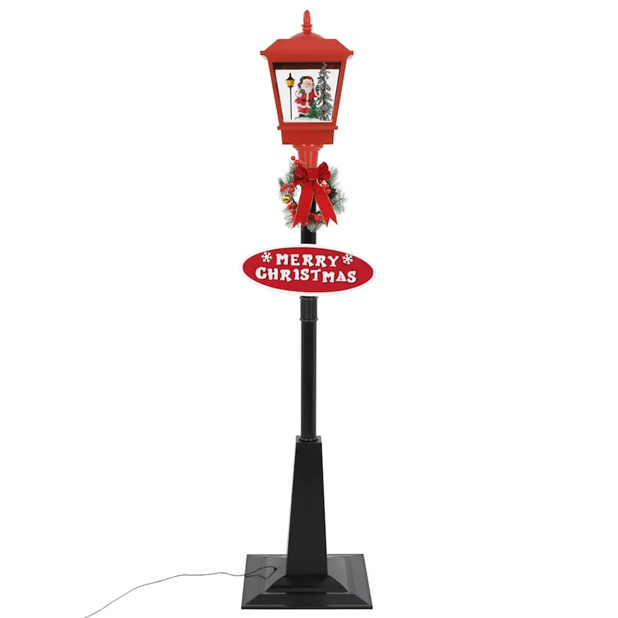 Lampadaire de Noël avec Père Noël 180 cm LED - 5