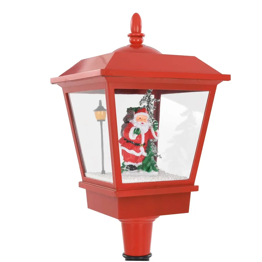 Lampadaire de Noël avec Père Noël 180 cm LED - 8